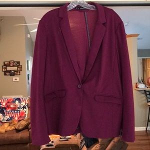 Purple/Dark Pink Suit Jacket
